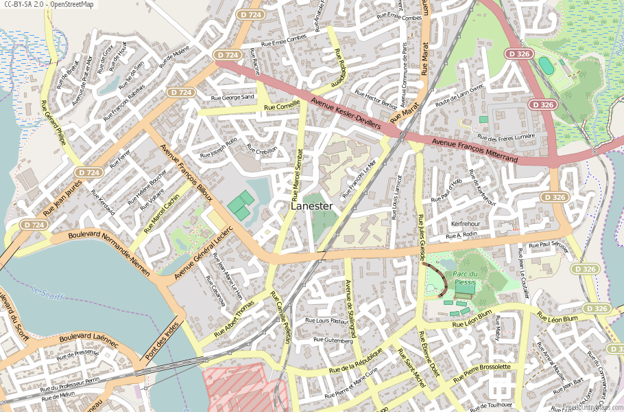lanester-map-france-26691461.png